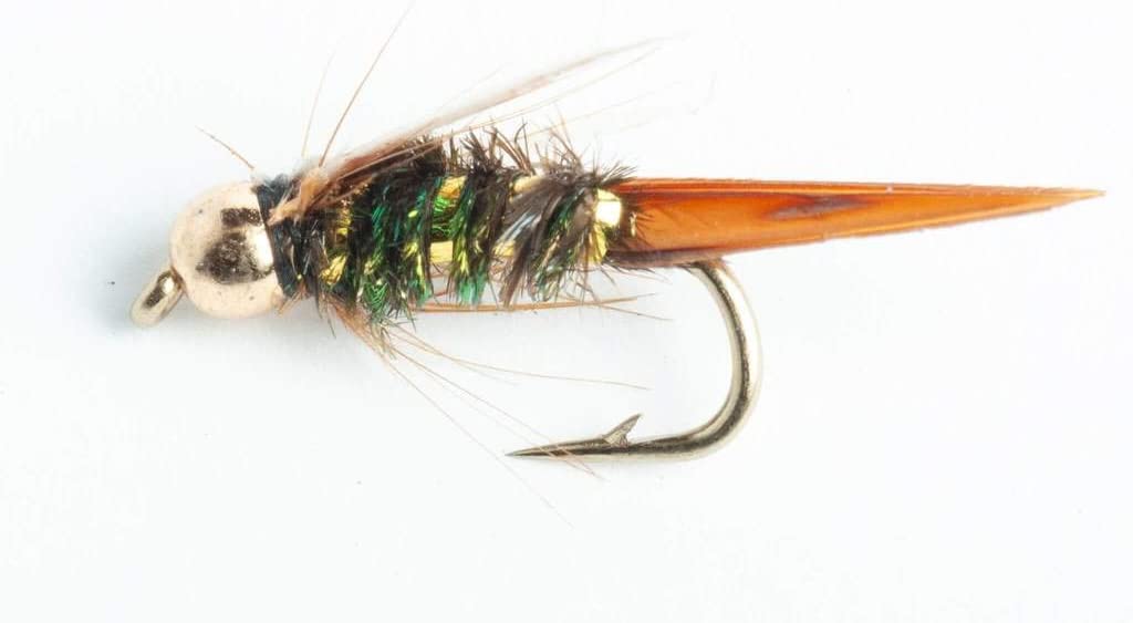 Trout are big fans of the bead head prince nymph